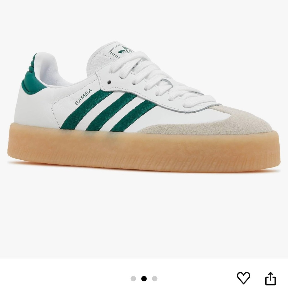 Adidas Samba - green stripe